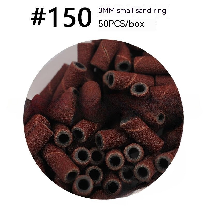3mm Color Mini Nail Polishing Exfoliating Sand Ring
