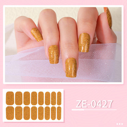 New Ladies Waterproof Manicure Stickers