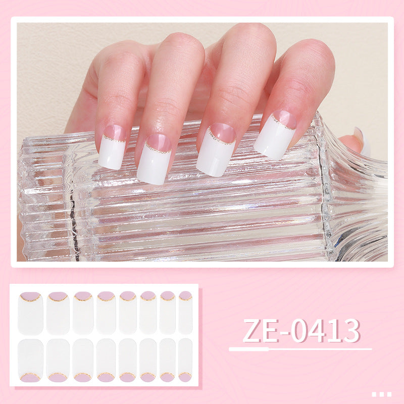 New Ladies Waterproof Manicure Stickers