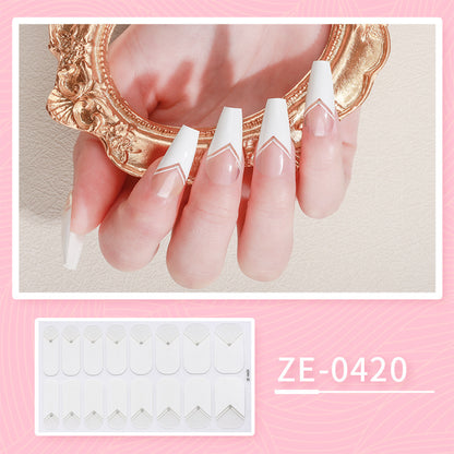 New Ladies Waterproof Manicure Stickers