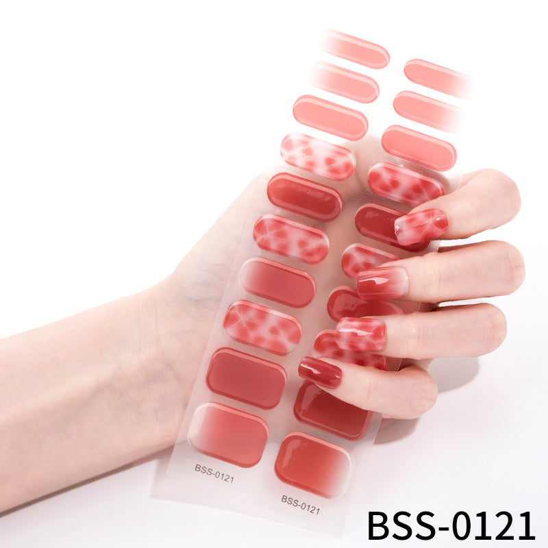 Gel Nail Stickers Phototherapy European And American Nail Sticker