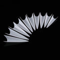Nail Art Sheets, Pointed French Salon Nails, Long Pointed Fake Nail Sheets, Transparent Natural 100 Pieces And 500 Pieces