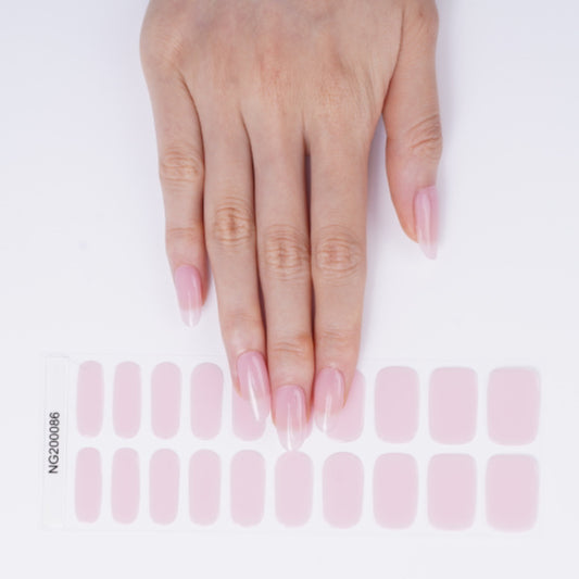 Gel 20 Finger Phototherapy Light UV Polish Half Baked Nail Stickers