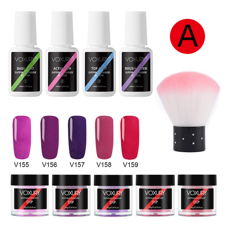 Nail infiltration powder set