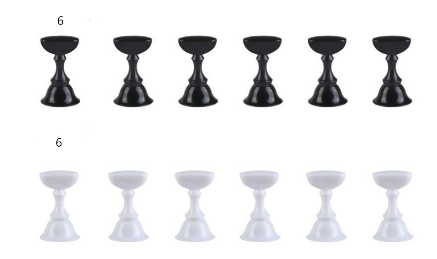 Checker X Gem Nail Stand