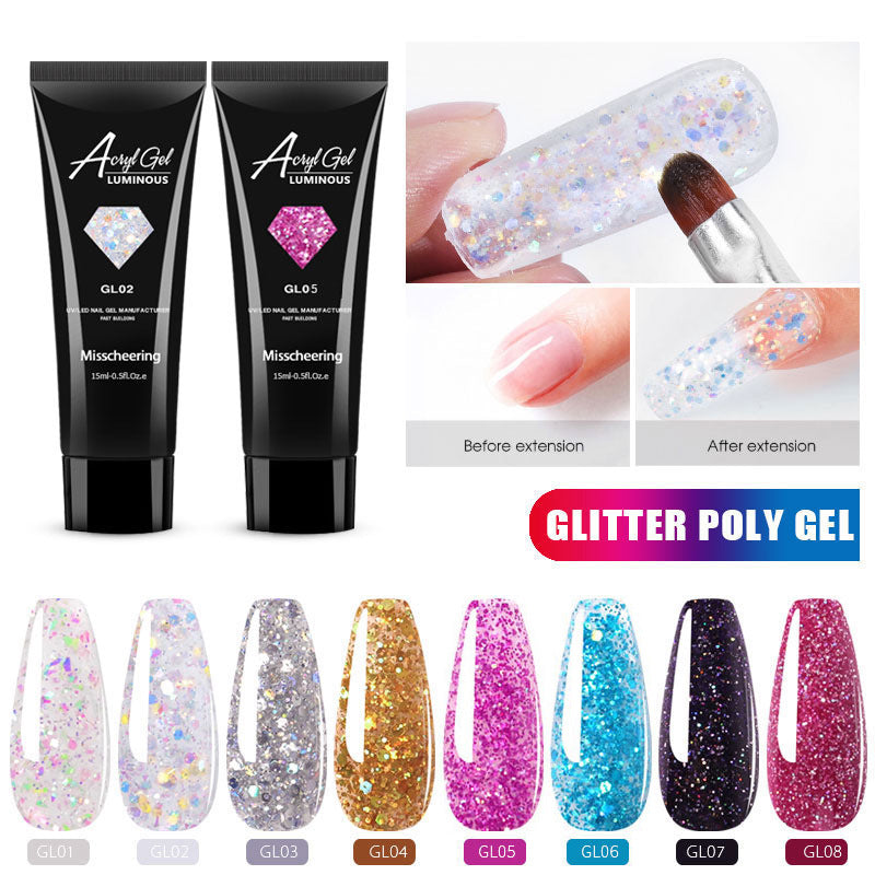 Nail Extension Gel Painless and Rapid Nail Extension