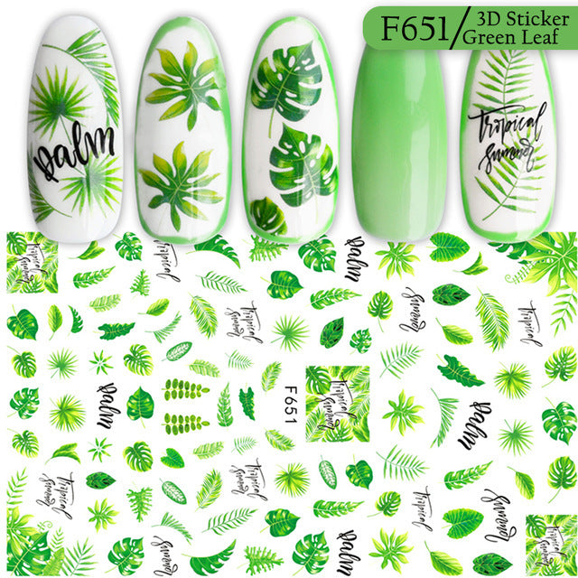 3D adhesive sticker color