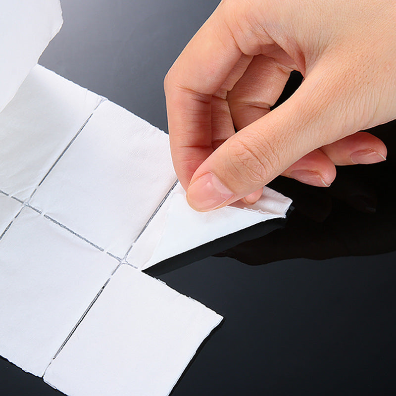 Disposable cotton pad to remove nail polish