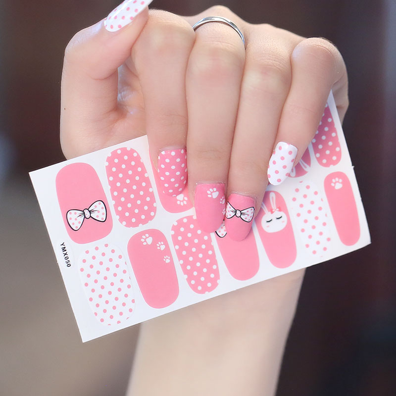 Waterproof nail stickers