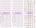 Watermark Sticker Decal Nail Sticker
