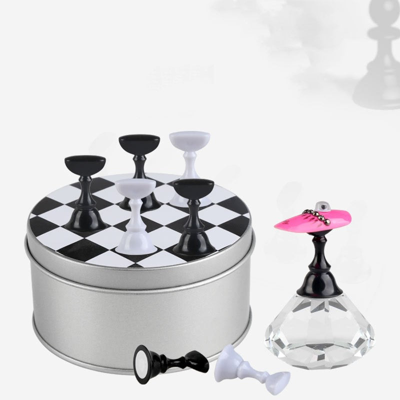 Checker X Gem Nail Stand