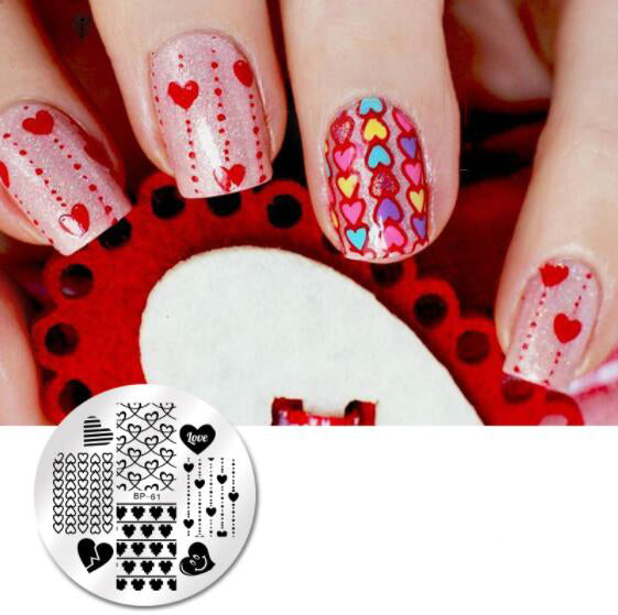 Manicure printing board