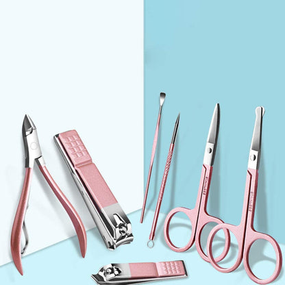 Stainless steel nail clippers set