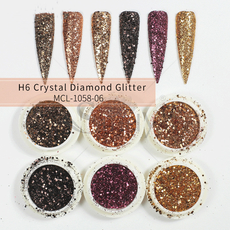 Glitter Set Mermaid Aurora Nail Powder