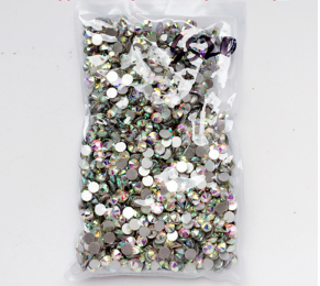 Hot Selling Nail Art Accessories Flat Glass Diamond