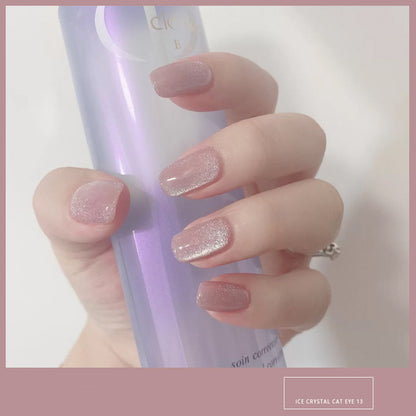 Milk tea spar cat eye nail polish 7ml