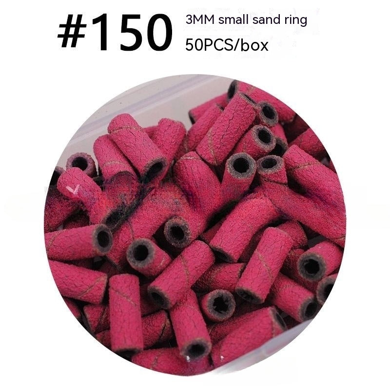 3mm Color Mini Nail Polishing Exfoliating Sand Ring