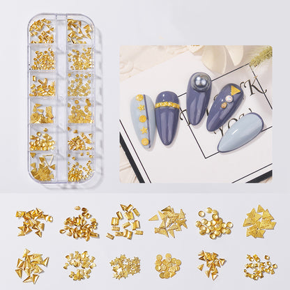 Shell Piece Diamond Rhinestone Decoration Pearl Butterfly Nail Sticker