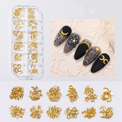 Shell Piece Diamond Rhinestone Decoration Pearl Butterfly Nail Sticker