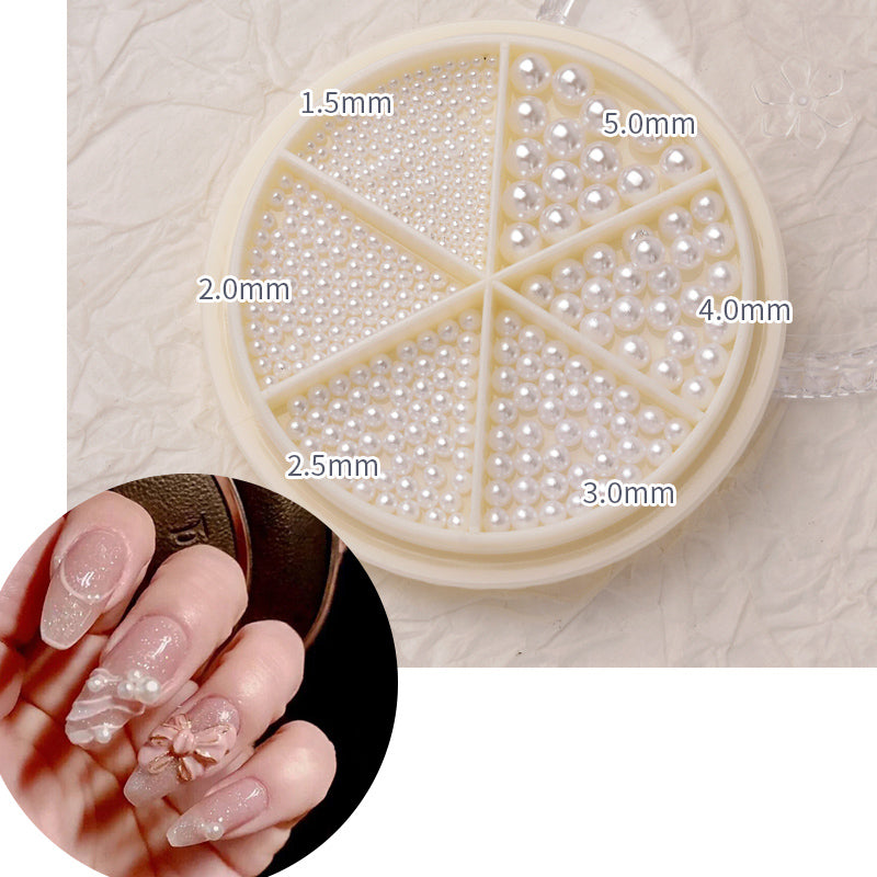 Nail Jewelry Mix And Match Rhinestone  Pearl Diamonds