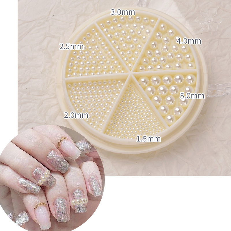 Nail Jewelry Mix And Match Rhinestone  Pearl Diamonds