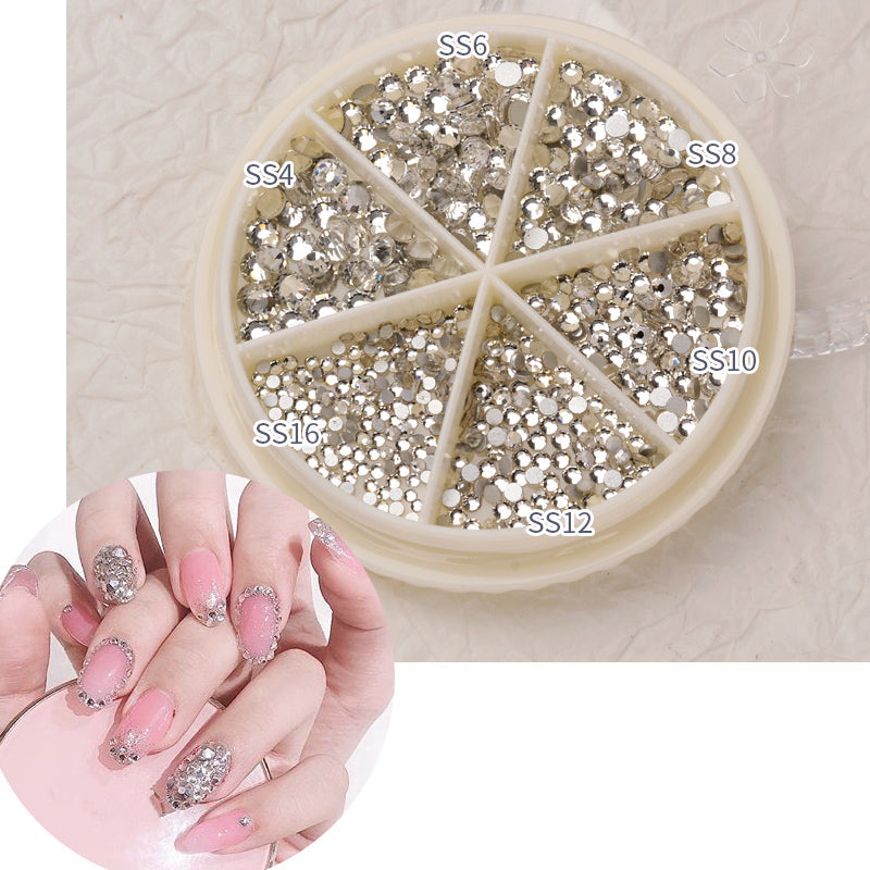 Nail Jewelry Mix And Match Rhinestone  Pearl Diamonds