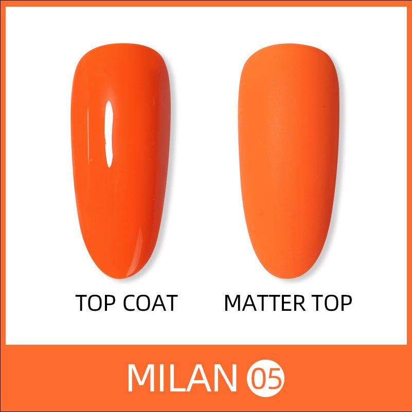 AS New Solid Color Nail Polish Glue New Nail Shop Dedicated 9 Color Sparkling Star Nail Polish Glue Cross-Border