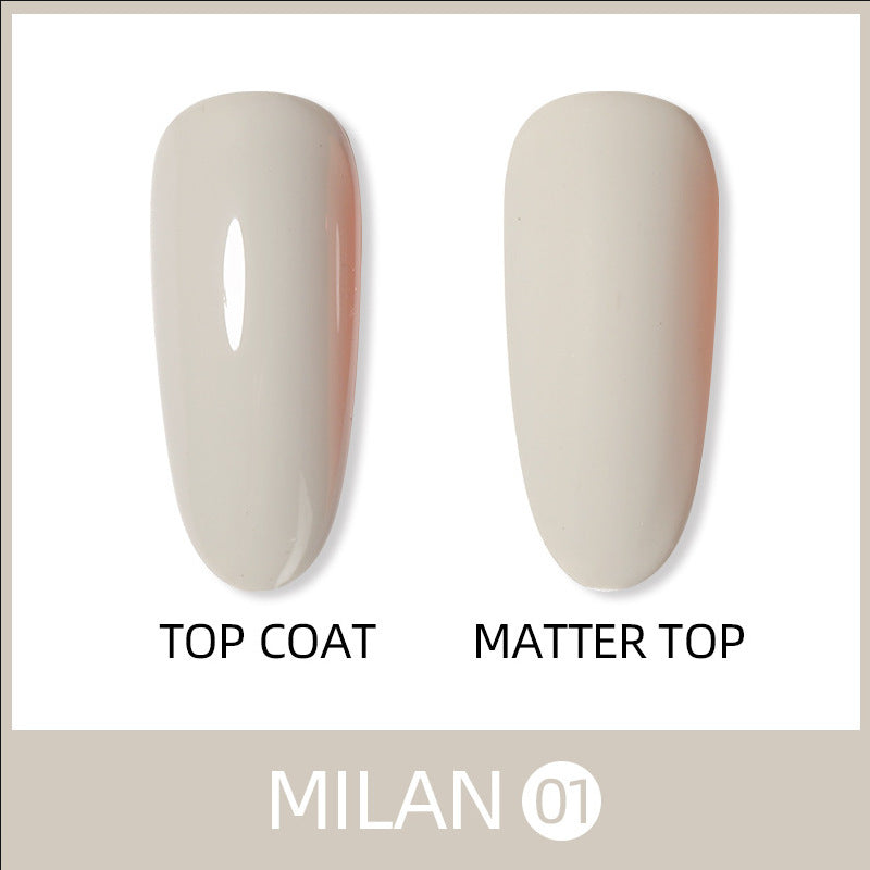 AS New Solid Color Nail Polish Glue New Nail Shop Dedicated 9 Color Sparkling Star Nail Polish Glue Cross-Border