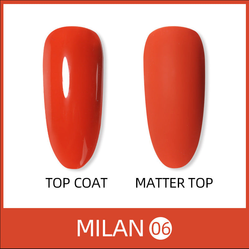 AS New Solid Color Nail Polish Glue New Nail Shop Dedicated 9 Color Sparkling Star Nail Polish Glue Cross-Border