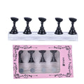 Acrylic Transparent Base for Nail Holder Magnet Chessboard Practice Seat