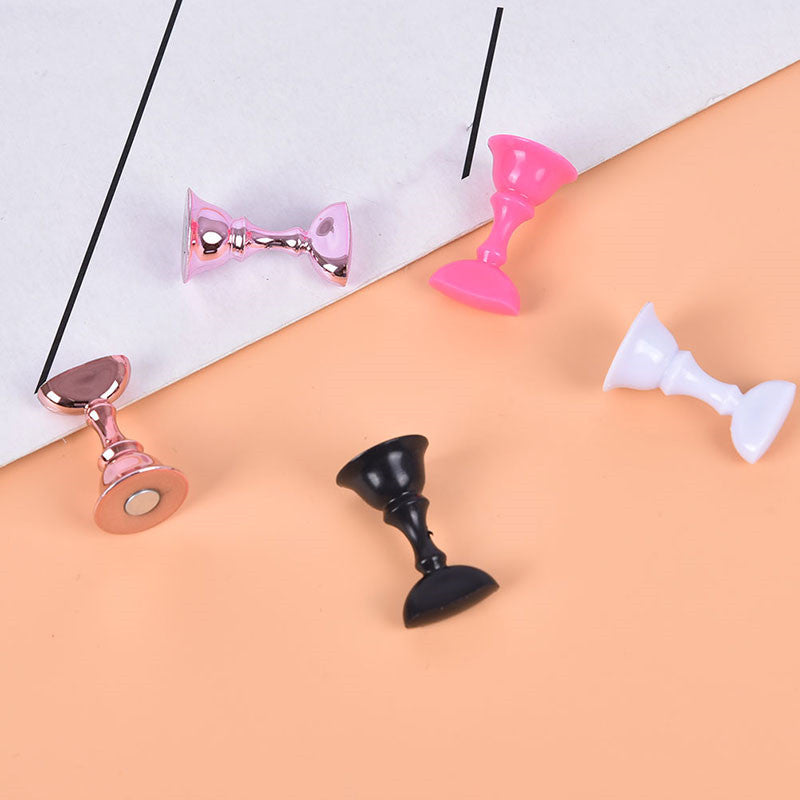 Acrylic Transparent Base for Nail Holder Magnet Chessboard Practice Seat