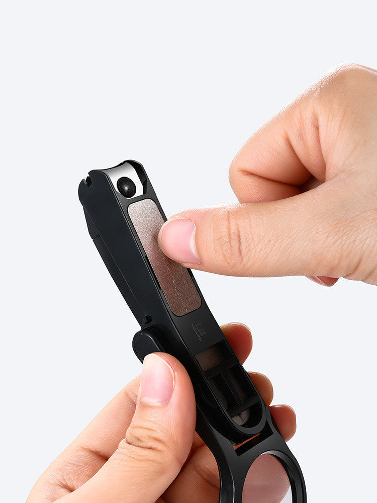 Splash-proof Nail Clippers Nail Clippers With Magnifying Glass For The Elderly