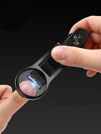 Splash-proof Nail Clippers Nail Clippers With Magnifying Glass For The Elderly