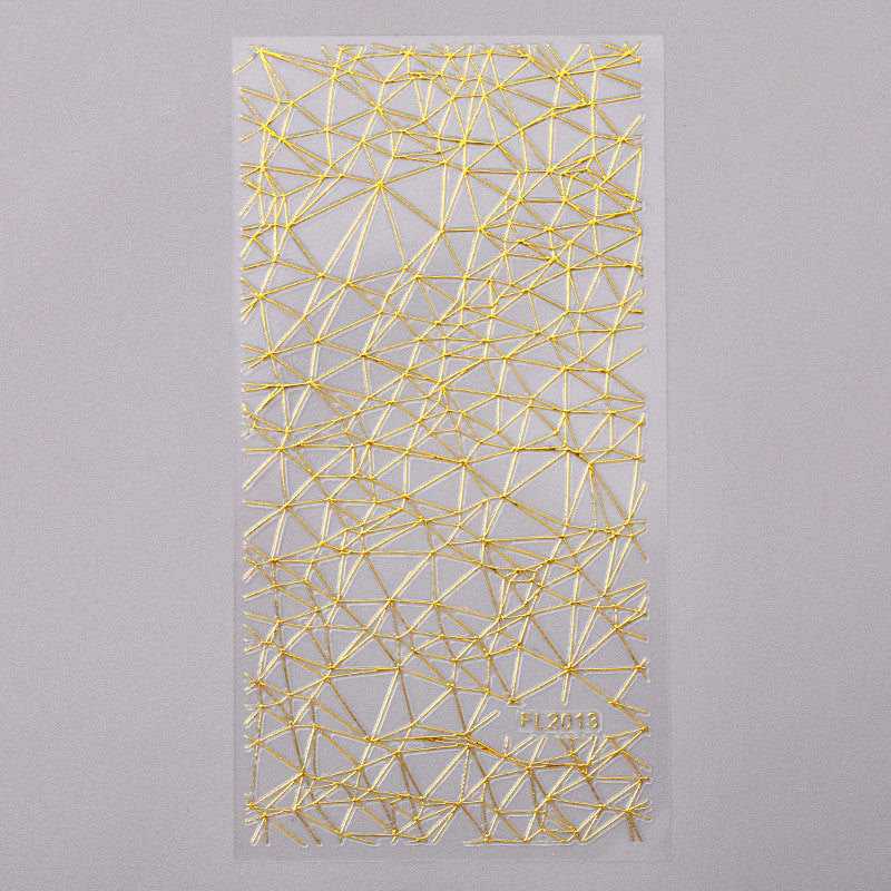 Gold Three-dimensional Applique