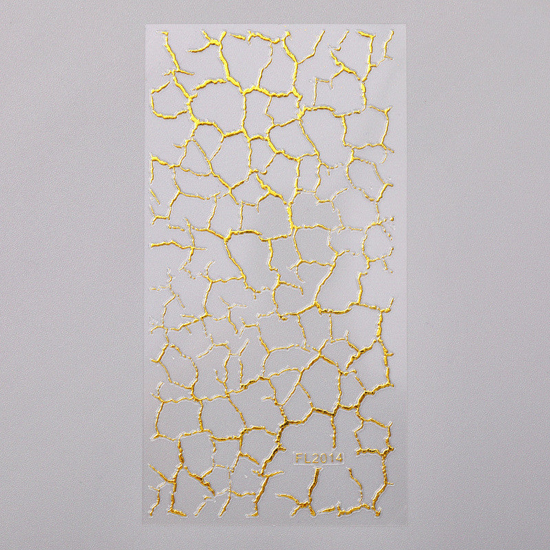 Gold Three-dimensional Applique