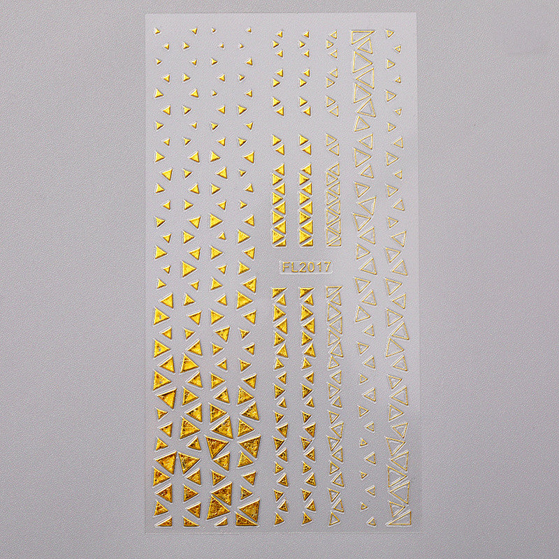 Gold Three-dimensional Applique