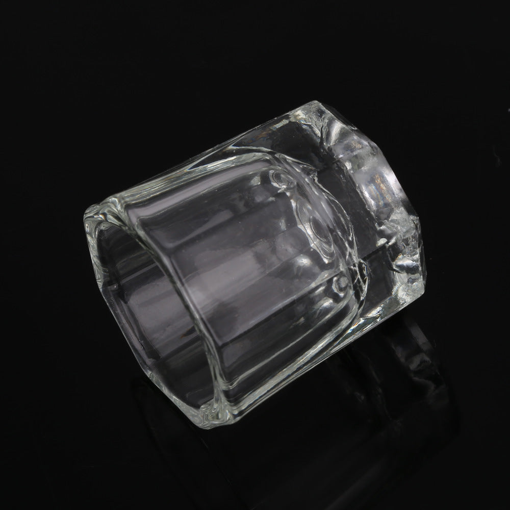 Small Octagonal Crystal Cup Without Cover To Make Special Liquid Cup And Mixing Cup For Crystal Armour