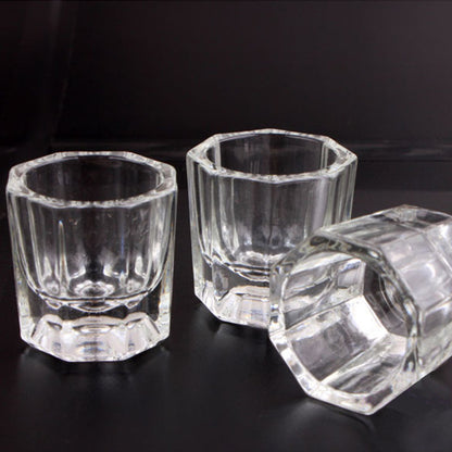 Small Octagonal Crystal Cup Without Cover To Make Special Liquid Cup And Mixing Cup For Crystal Armour