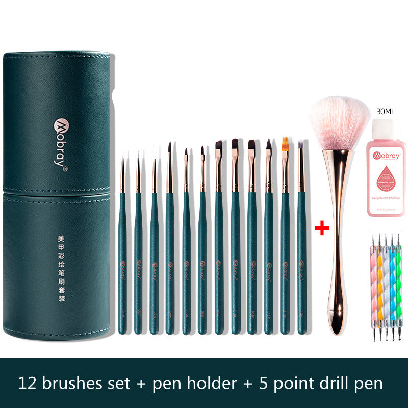 Painted Point Drill And Draw Line Pen Professional Tool Brush