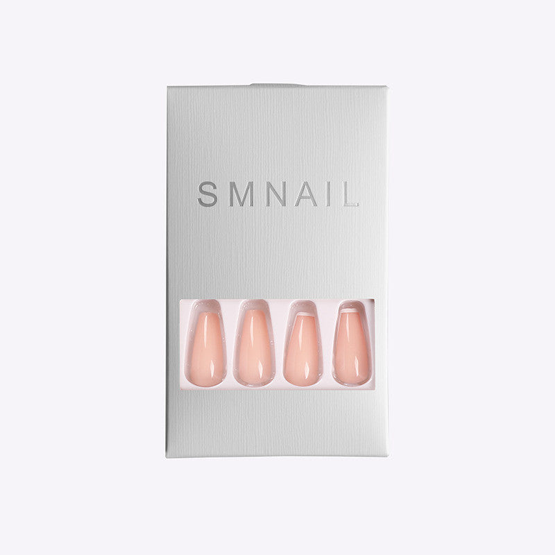 Gradient French Ballet Nail Patch