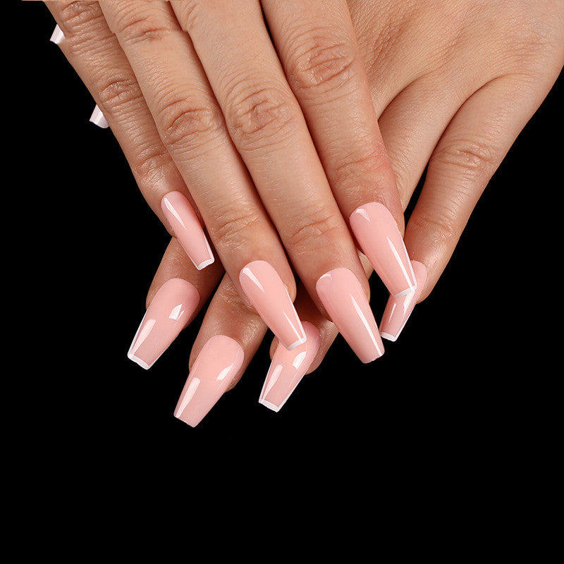 Gradient French Ballet Nail Patch