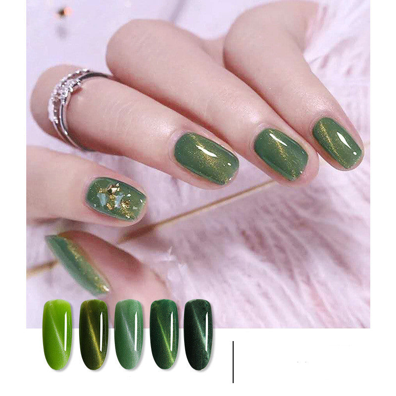 Ice Tou Cat's Eye Glue Nail Polish Glue Set Nail Shop Exclusively For Phototherapy Glue Net Red Popular Color