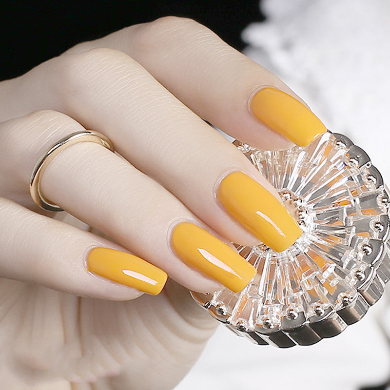 Frosted Sealing Layer Nail Polish Glue New Color Popular Nail Shop Special Phototherapy Nail Polish Small Bottle 15Ml