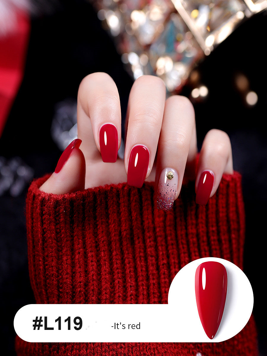 Cut Male Color Series Romantic Red Nail Polish