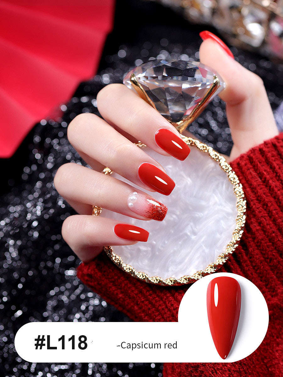 Cut Male Color Series Romantic Red Nail Polish