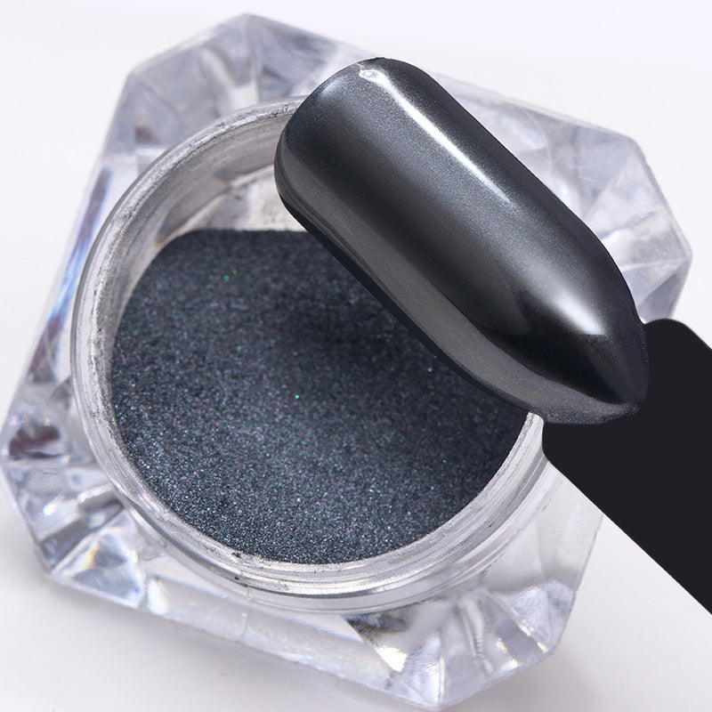1g Diamond Pure Black  Powder Mirror Glitter