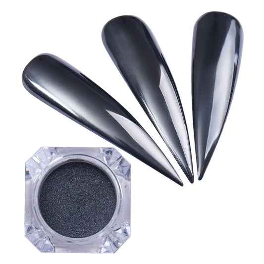 1g Diamond Pure Black  Powder Mirror Glitter