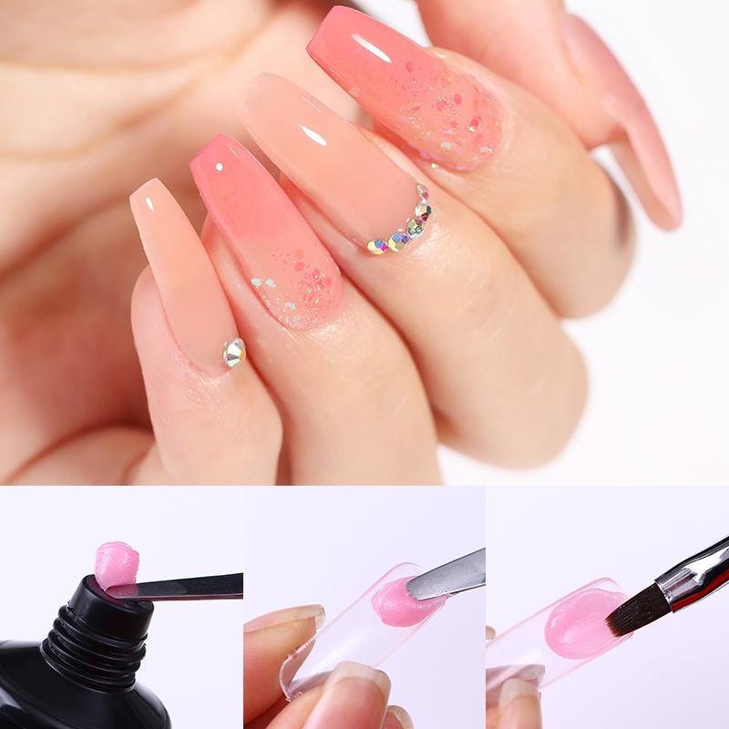 Extend Nail Sheet With Scale Nail Art Fast Phototherapy Crystal Extend Nail Mould Sheet