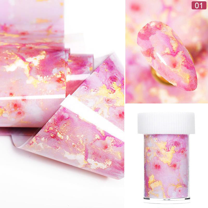 Marble Smudge Pattern Starry