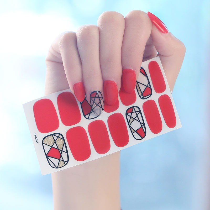 Waterproof nail stickers